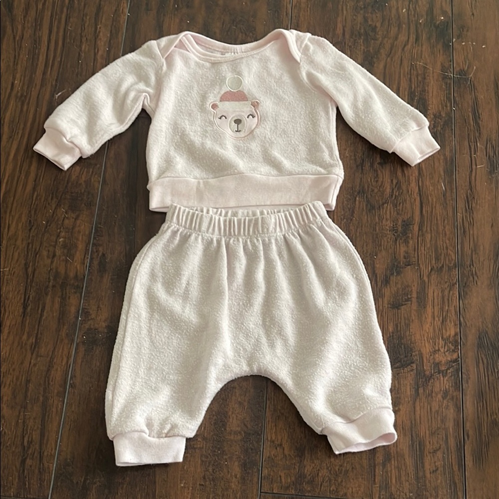Polar bear pajama set